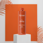 Sunrise orange shampoo