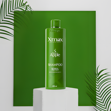 Green apple shampoo